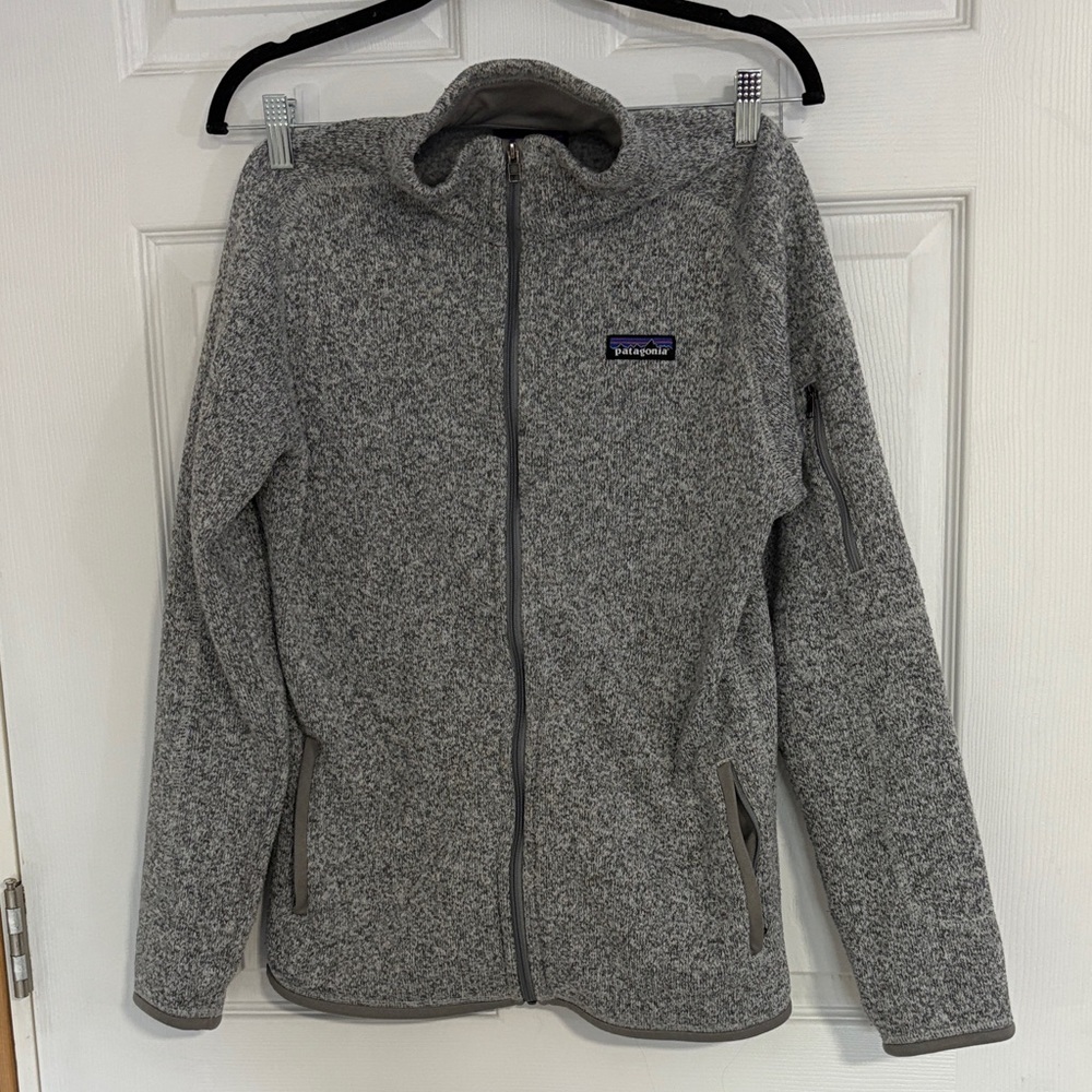 Patagonia Women's Heather Gray Teddy Jacket